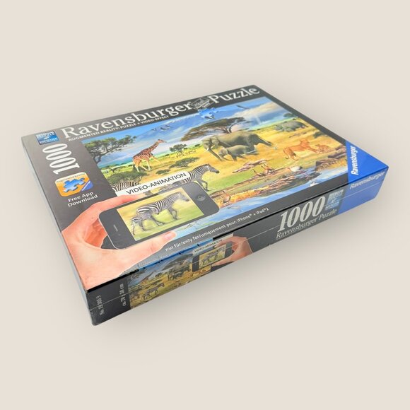 Ravensburger 1000 Piece Premium Puzzle Animals of Africa 27 x 20 New Sealed - Picture 3 of 3